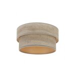 Abat - jour sur pied salon smile e27 gris bois 40dx35dx21h