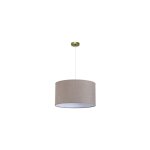 Fabrilamp - abrila akunadecor abat - jour lampe mod�le happy grey 50 cm