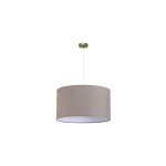 Fabrilamp - abrila akunadecor grande suspension avec abat - jour modèle happy grey 3 luminaires Fabrilamp - abrila akunadecor grande suspension avec abat - jour modèle happy grey 3 luminaires
