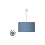 Fabrilamp - abrila akunadecor pendentif bleu mod�le fashion de 3 lights with lampshade