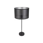 Fabrilamp - anastasia tall table lamp 1xe27 black / black - silver 60x30x30 cm Fabrilamp - anastasia tall table lamp 1xe27 black / black - silver 60x30x30 cm