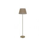 Fabrilamp - chaise longue en cuir ada avec abat - jour arena