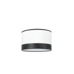 Cloe e27 blanc / bois / noir 40dx40dx20h abat - jour sur pied Cloe e27 blanc / bois / noir 40dx40dx20h abat - jour sur pied