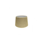 Fabrilamp - fab 157412015 irene abat - jour e27 beige 20dx15dx12h ouvert conique