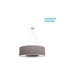 Fabrilamp - haiti petite suspension 4xe27 chrome / topo regx50x50 cm Fabrilamp - haiti petite suspension 4xe27 chrome / topo regx50x50 cm