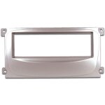 Facade autoradio 1din compatible avec ford c - max focus galaxy mondeo s - max - 06 - 15 - argent