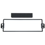 Facade autoradio 1din compatible avec kalos spark sans autoradio origine