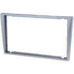 Adnauto - facade autoradio 2din fa100j compatible avec opel renault suzuki - argent fonce