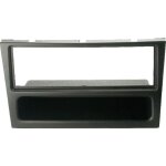 Facade autoradio fa100. 0o compatible avec opel combo corsa vide - poche anthracite rubber touch