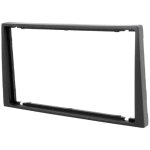 Facade autoradio fa100f compatible avec opel ap00 renault suzuki - gris fonce