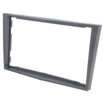 Facade autoradio fa152. 0c compatible avec opel astra vivaro zafira - argent fonce