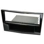 Facade autoradio fa152. 0m compatible avec opel astra corsa zafira - noir brillant