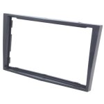 Adnauto - facade autoradio fa152j compatible avec opel corsa tigra ap05 - gris acier