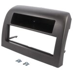 Facade autoradio fa196a compatible avec lancia ypsilon 03 - 11 noir