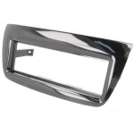Adnauto - facade autoradio fa406b compatible avec fiat doblo opel combo - noir brillant