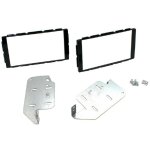 Adnauto - facade autoradio fa489b compatible avec nissan juke - noir brillant