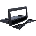 Adnauto - facade autoradio fa72a compatible avec ford focus 00 - 04 avec vide poche - noir - 1din