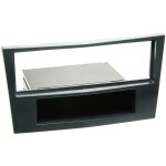 Adnauto - facade autoradio compatible avec opel corsa d - noir brillant