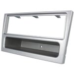 Facade autoradio compatible avec opel signum vectra c avec vide poche - chrome