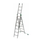 Matis�re - echelle transformable 3 plans 6 + 7 + 7 barreaux - longueur max. 5. 05m - sol plat ou irr�gulier ...