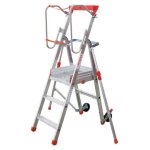 Facal - jamais utilise] escabeau plate - forme individuelle mobile platea 3 marches hauteur de travail ...