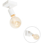 Qazqa - facil - spot mural et plafond - 1 lumi�re - l 9 cm - blanc - moderne - �clairage int�rieur - ...