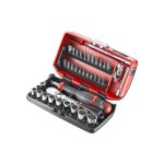 Jeu de clés à douille en pouces 1 / 4' (6. 3 mm) 38 pièces rl. nano - u2 d76214 - facom Jeu de clés à douille en pouces 1 / 4' (6. 3 mm) 38 pièces rl. nano - u2 d76214 - facom