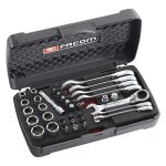 Coffret multi - serrage à cliquet compact facom 467bs. boxpb 40 pièces Coffret multi - serrage à cliquet compact facom 467bs. boxpb 40 pièces