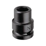 Douille pour cl  choc, 10mm carr 1 / 2' ( prix pour 1 )