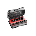 Jeu de 12 douilles impact compactes en coffret 1 / 2' 6 pans mtriques - nss. j12pb - facom