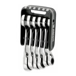 Jeu de 6 cls mixtes  cliquet courtes 8 - 14 mm sur tui portatif - 467bs. jp6pb - facom