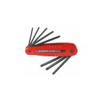 Sortie de clé à ergot facom torx dans support rabattable, 8 pcs. Sortie de clé à ergot facom torx dans support rabattable, 8 pcs.