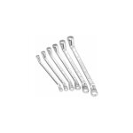 Jeu de clés polygonales contrecoudées métriques facom en boîte, 6 pcs. Jeu de clés polygonales contrecoudées métriques facom en boîte, 6 pcs.