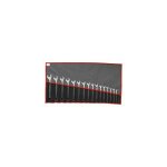 Jeu de cls mixtes en pouces facom en trousse, 17 pcs.