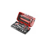 Facom - jeu de douilles 1 / 4z 6 pans, 28 pices