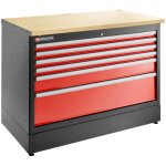 Facom - meuble bas 6 tiroirs extra large jls3 rouge