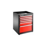 Facom - meuble bas simple 6 tiroirs jls3 rouge Facom - meuble bas simple 6 tiroirs jls3 rouge