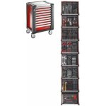 Facom servante d?atelier jet. 8m3 avec 22 modules