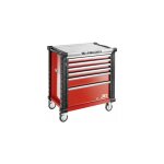Facom ? servante d'atelier roulante en acier 6 tiroirs 759 x 421 x 60mm ? capacit� 175 kg ? plateau aluminium ...