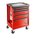 Servante roll - facom - roll. 5m3apb - 5 tiroirs - 3 modules par tiroir - rouge