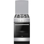Fagor - cuisiniere a gaz facg202s - 4 foyers - 74 l - 50 x 60 cm - silver