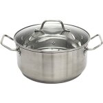Faitout avec couvercle en verre 28 cm cook concept