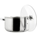 Faitout metal avec couvercle induction 7l