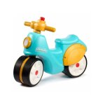 Falk - porteur trotteur scooter 1er âge stada - jaune et bleu - klaxon manuel - roues silencieuses - ... Falk - porteur trotteur scooter 1er âge stada - jaune et bleu - klaxon manuel - roues silencieuses - ...