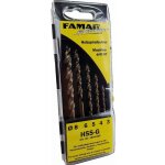 Famag - jeu de mèches à bois hélicoïdale, hss - g, 5 pcs, boîte en plastique ø 3, 4, 5, 6, 8 mm 1594. ... Famag - jeu de mèches à bois hélicoïdale, hss - g, 5 pcs, boîte en plastique ø 3, 4, 5, 6, 8 mm 1594. ...