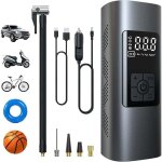 Famille - gabrielle 6000mah mini pompe à air Électrique, compresseur à air portatif gonfleur pneus sans ... Famille - gabrielle 6000mah mini pompe à air Électrique, compresseur à air portatif gonfleur pneus sans ...