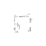 Fapim - kit oscillo - battant complet galicube 1v à crémone nefer midi - compas court 402 à 750 mm - ... Fapim - kit oscillo - battant complet galicube 1v à crémone nefer midi - compas court 402 à 750 mm - ...