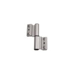 Paumelle 2 lames monza - portes lourdes - gorge ouvrant / dormant (mm) : 19 x 27, 5 - jeu (mm) : 19 - ...