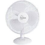 Ventilateur de table miami 50w 3 vitesses d40cm blanc