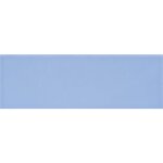 Eiffel art construction - carrelage sol / mur briquette rectangulaire uni bleu mate 5x15 cm f�rgblock ...